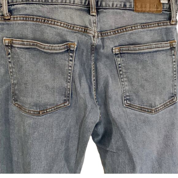 GAP Denim Straight Leg Soft Denim Jeans Medium Indigo Wash Men's Size 30x30 - Picture 5 of 7